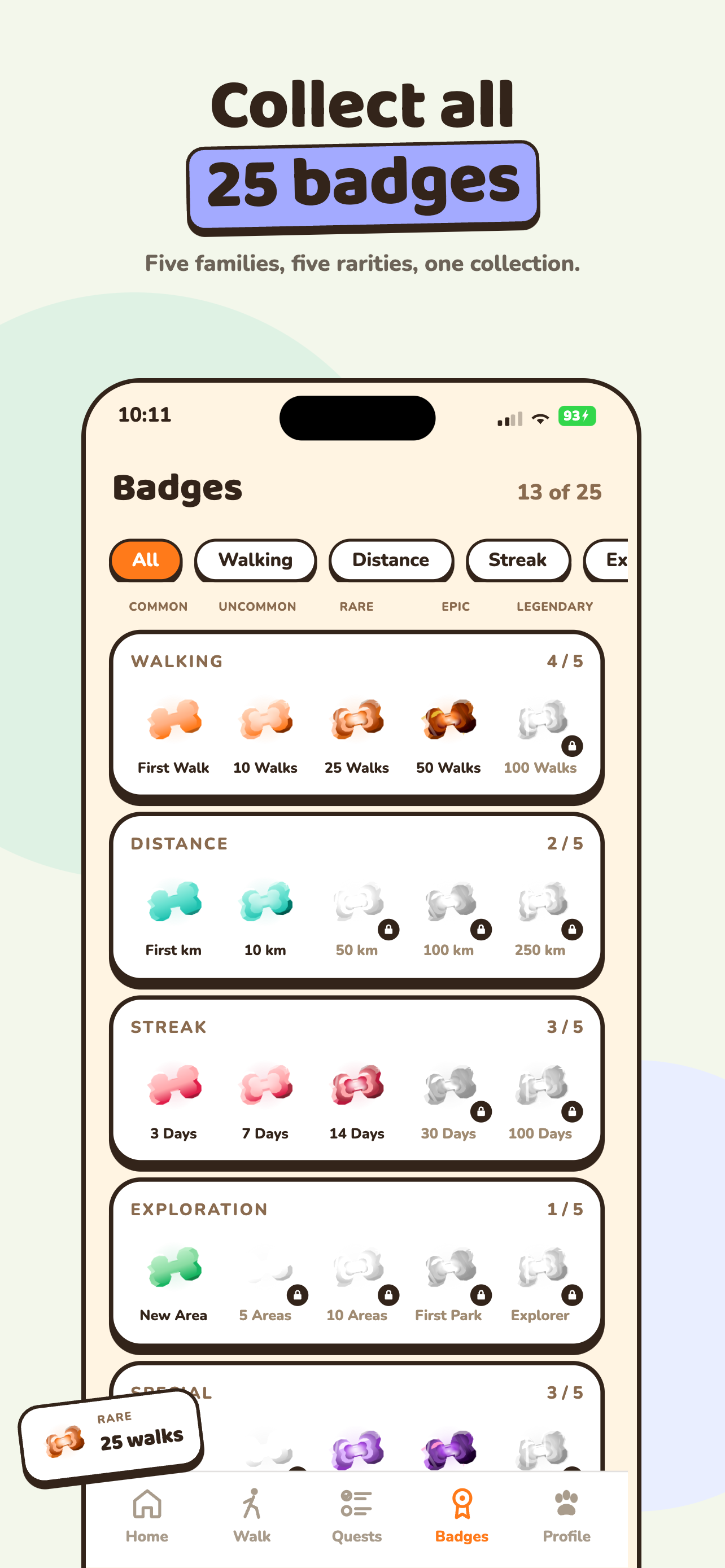 Badges - Woofit