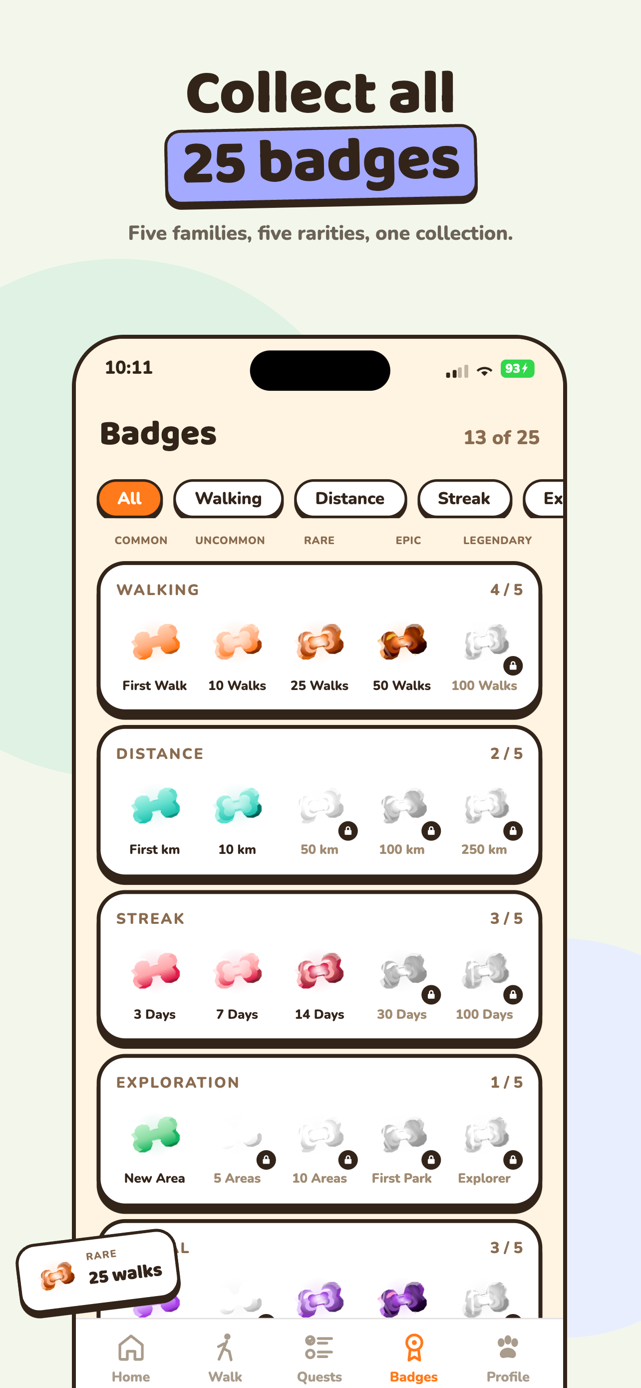 Badges - Woofit